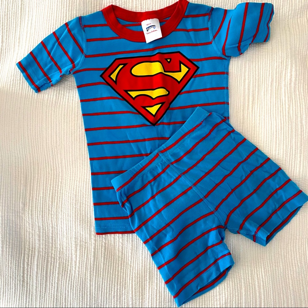 Superman Sleep short set by Hanna Andersson